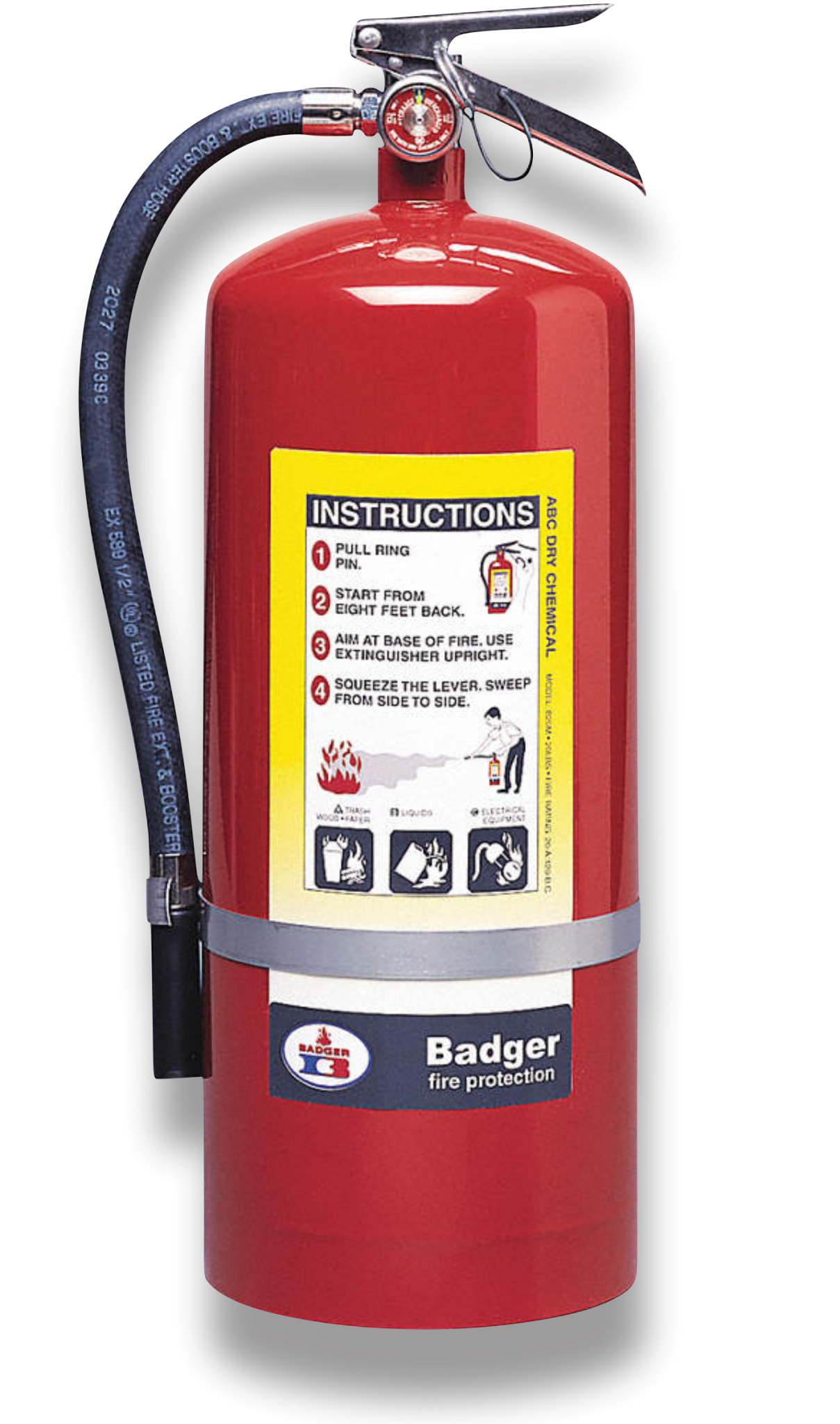 EXTINTOR POLVO ABC Extintores Badger